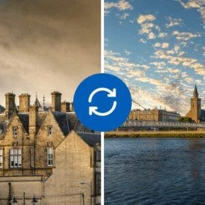Stirling to Inverness or Inverness to Stirling