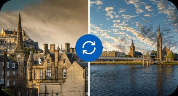 Stirling to Inverness or Inverness to Stirling