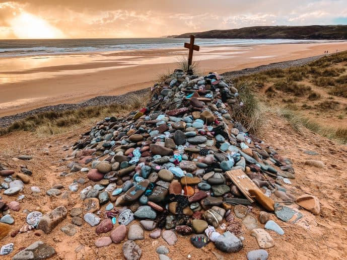Freshwater West, Pembrokeshire, Wales: A Poignant Farewell