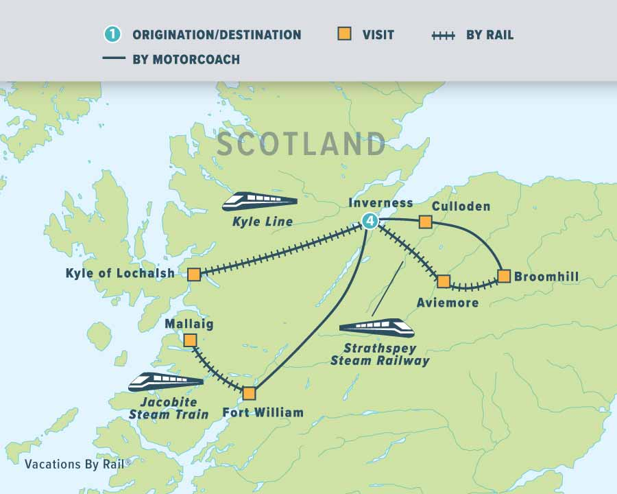 The Unforgettable Jacobite Steam Train Route