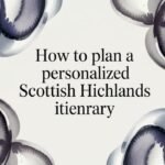 Decorative title card with flowing watercolor ribbons