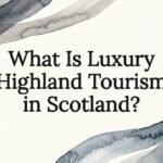 Decorative watercolor frame for luxury tourism title