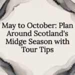 Decorative Scottish Highlands midge season title card