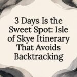 Decorative Isle of Skye itinerary title card